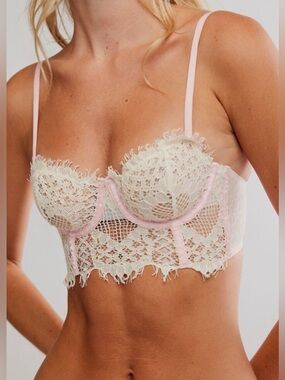 FREE PEOPLE Sweet Love Balconette / Tea